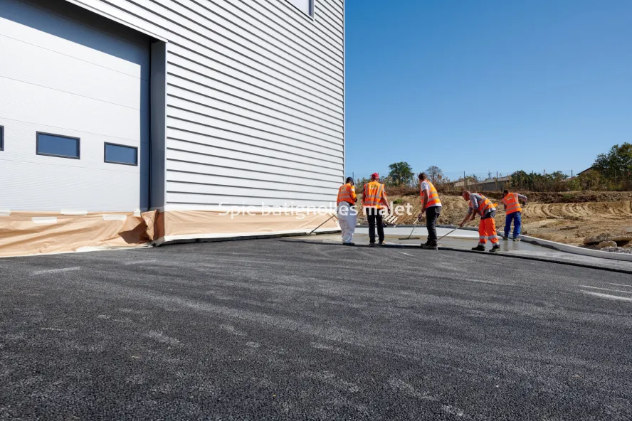 Photo SPIE BATIGNOLLES / MALET - Chantier OOGARDEN