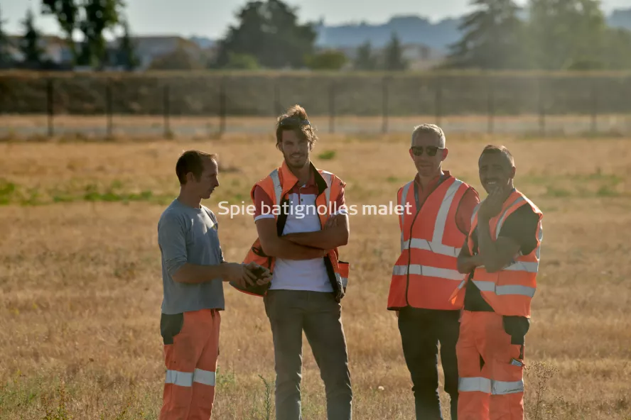 Photo SPIE BATIGNOLLES / MALET - Piste et tarmac