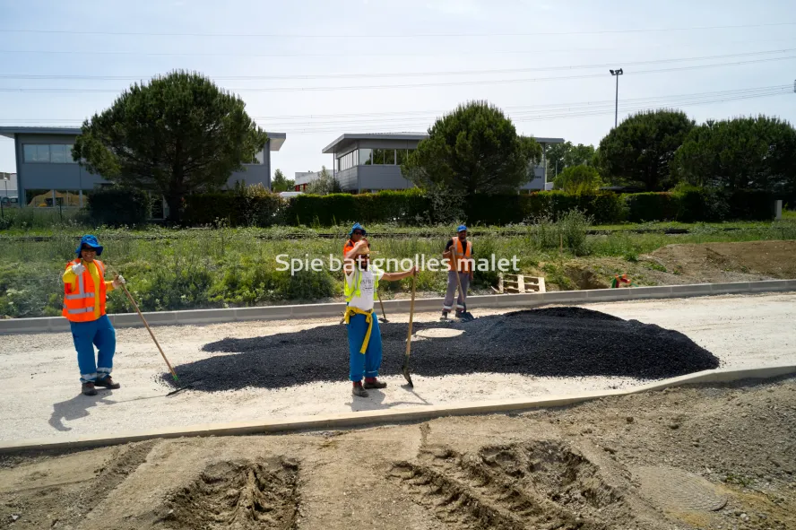 Photo SPIE BATIGNOLLES / MALET - Castelnau d'estrefonds