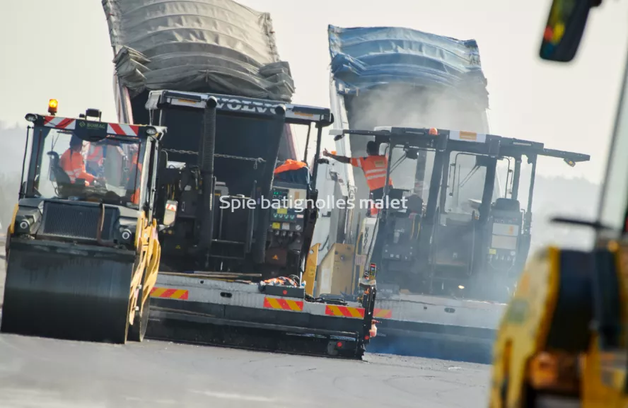 Photo SPIE BATIGNOLLES / MALET - Piste et tarmac