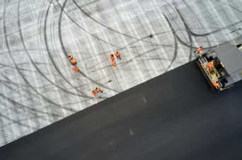 Photo SPIE BATIGNOLLES / MALET - Piste et tarmac