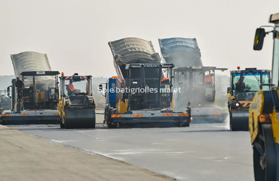 Photo SPIE BATIGNOLLES / MALET - Piste et tarmac