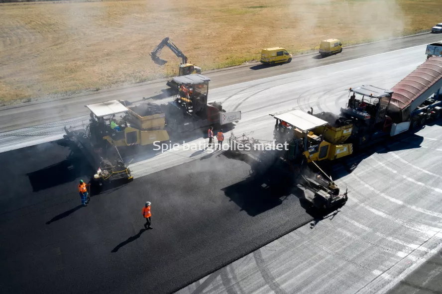 Photo SPIE BATIGNOLLES / MALET - Piste et tarmac