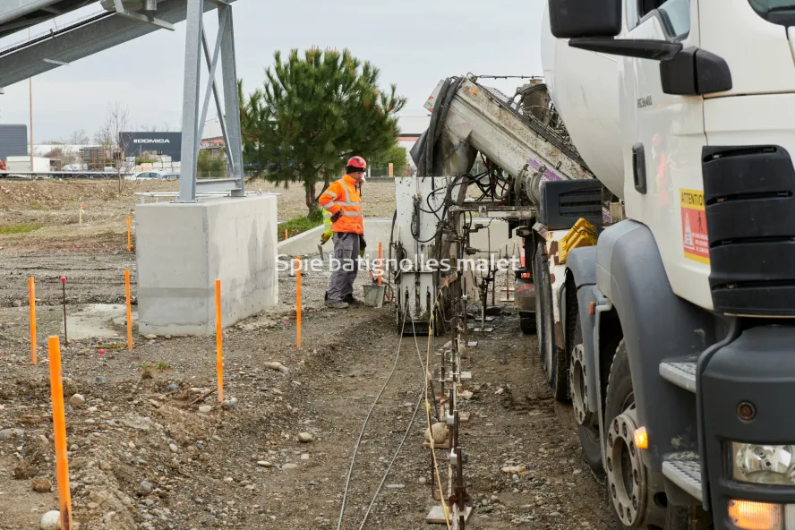 Photo SPIE BATIGNOLLES / MALET - LAFARGE