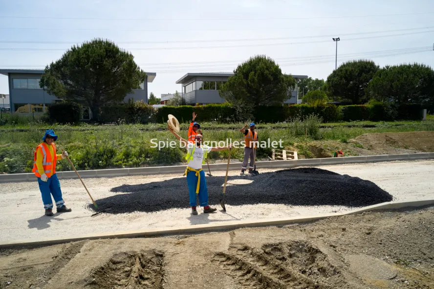 Photo SPIE BATIGNOLLES / MALET - Castelnau d'estrefonds