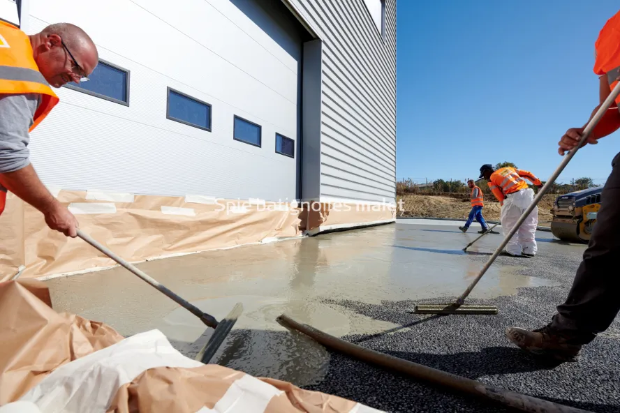 Photo SPIE BATIGNOLLES / MALET - Chantier OOGARDEN