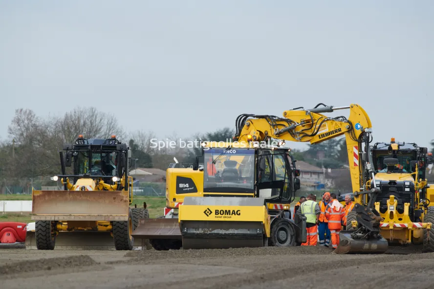 Photo SPIE BATIGNOLLES / MALET - Piste et tarmac