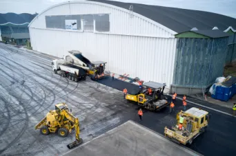 Photo SPIE BATIGNOLLES / MALET - Piste et tarmac