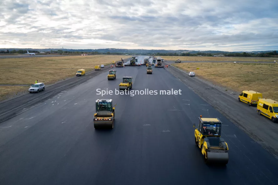 Photo SPIE BATIGNOLLES / MALET - Piste et tarmac