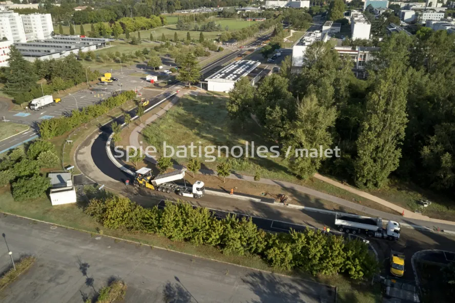 Photo SPIE BATIGNOLLES / MALET - PAULSABATIER