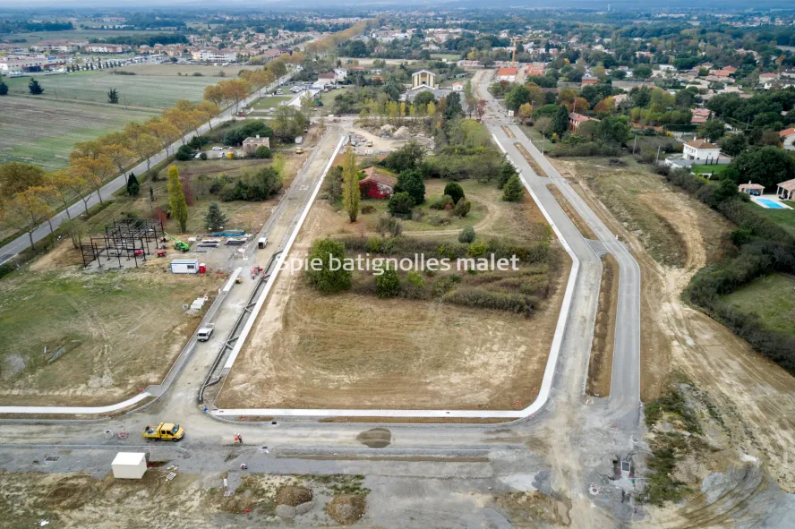Photo SPIE BATIGNOLLES / MALET - ZAC DE L'ESCALETTE