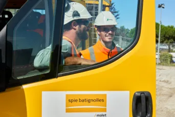 Photo SPIE BATIGNOLLES / MALET - LAFARGE