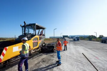 Photo SPIE BATIGNOLLES / MALET - Travaux sur le MEET