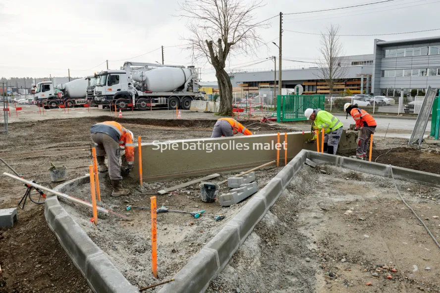 Photo SPIE BATIGNOLLES / MALET - LAFARGE