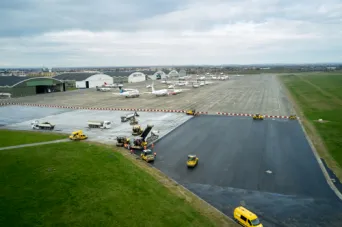 Photo SPIE BATIGNOLLES / MALET - Piste et tarmac