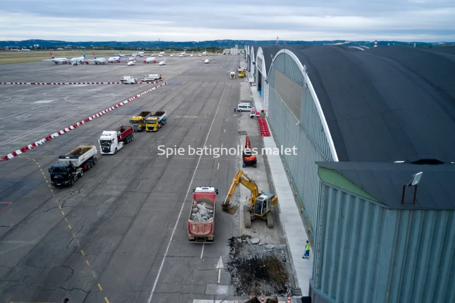 Photo SPIE BATIGNOLLES / MALET - Piste et tarmac