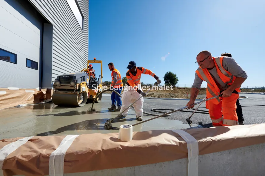 Photo SPIE BATIGNOLLES / MALET - Chantier OOGARDEN