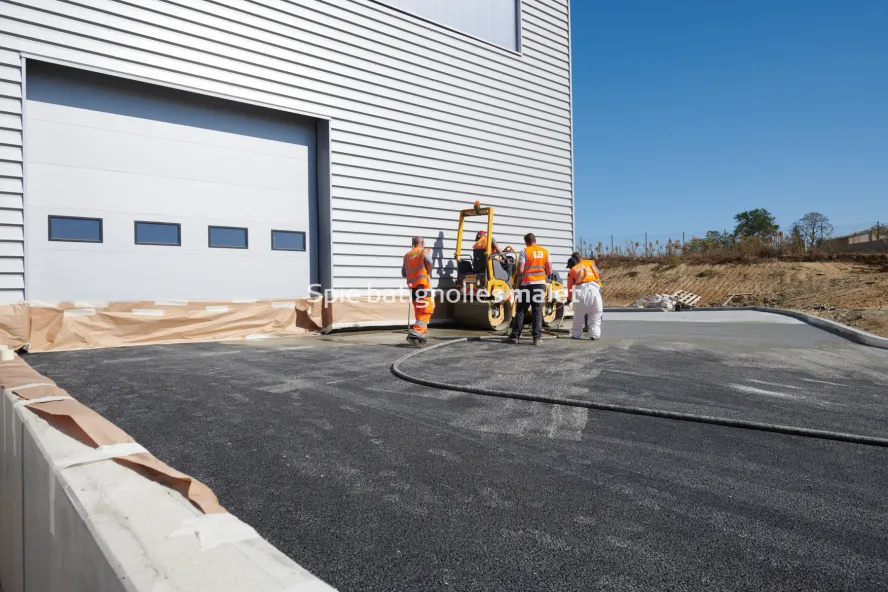 Photo SPIE BATIGNOLLES / MALET - Chantier OOGARDEN