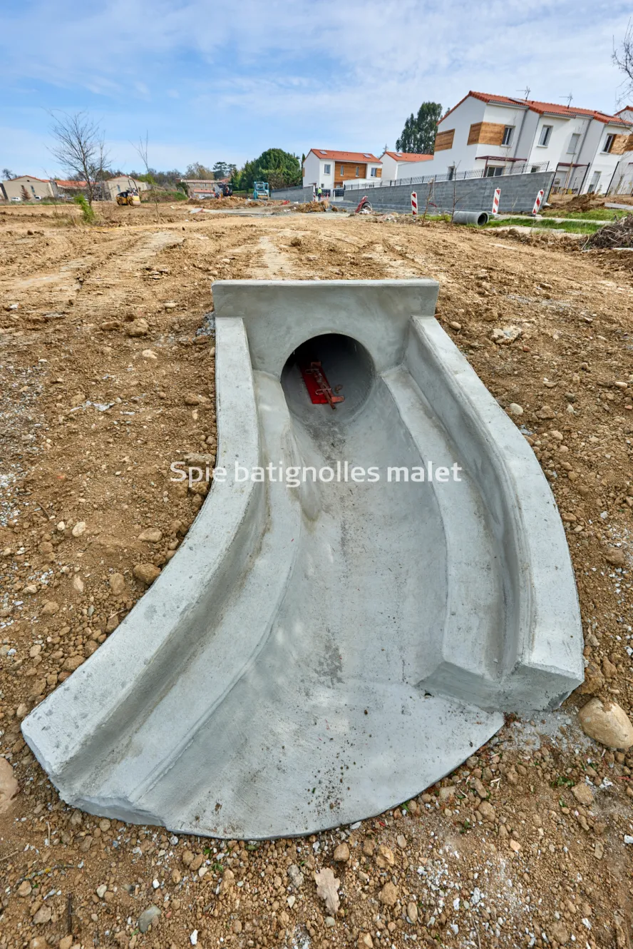 Photo SPIE BATIGNOLLES / MALET - VRD Enrobes