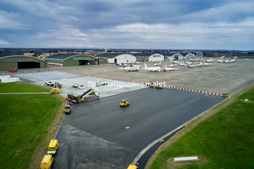 Photo SPIE BATIGNOLLES / MALET - Piste et tarmac