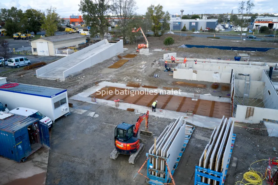 Photo SPIE BATIGNOLLES / MALET - LAFARGE