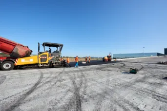 Photo SPIE BATIGNOLLES / MALET - Travaux sur le MEET