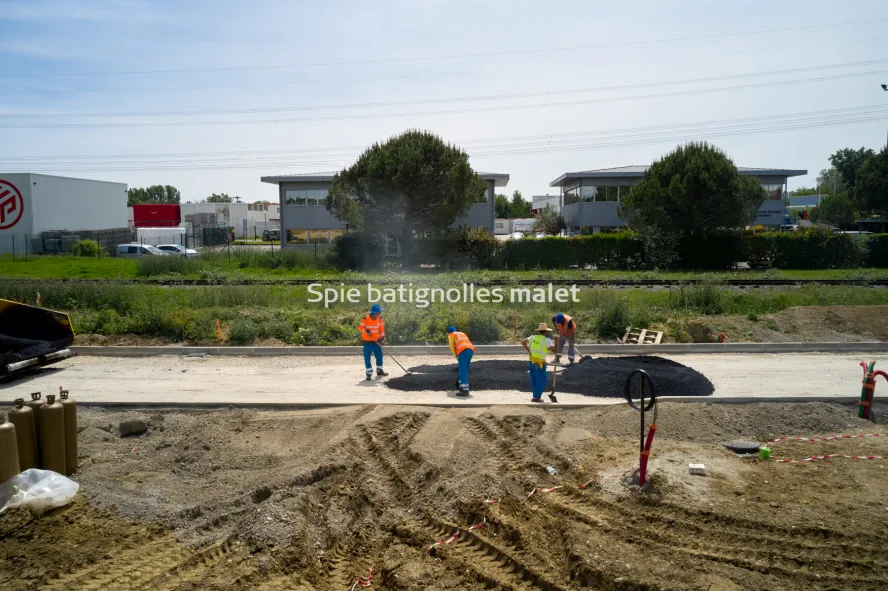 Photo SPIE BATIGNOLLES / MALET - Castelnau d'estrefonds