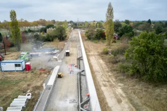 Photo SPIE BATIGNOLLES / MALET - ZAC DE L'ESCALETTE