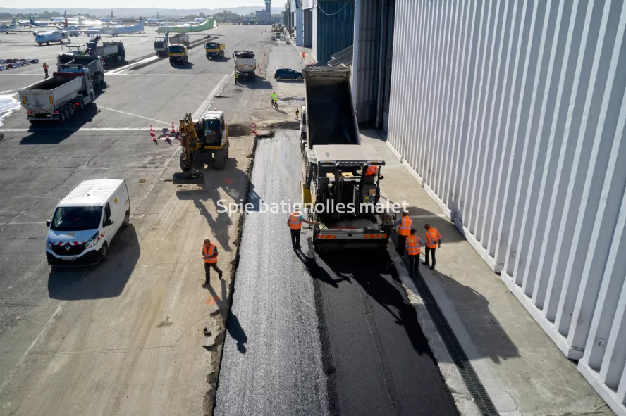 Photo SPIE BATIGNOLLES / MALET - Piste et tarmac