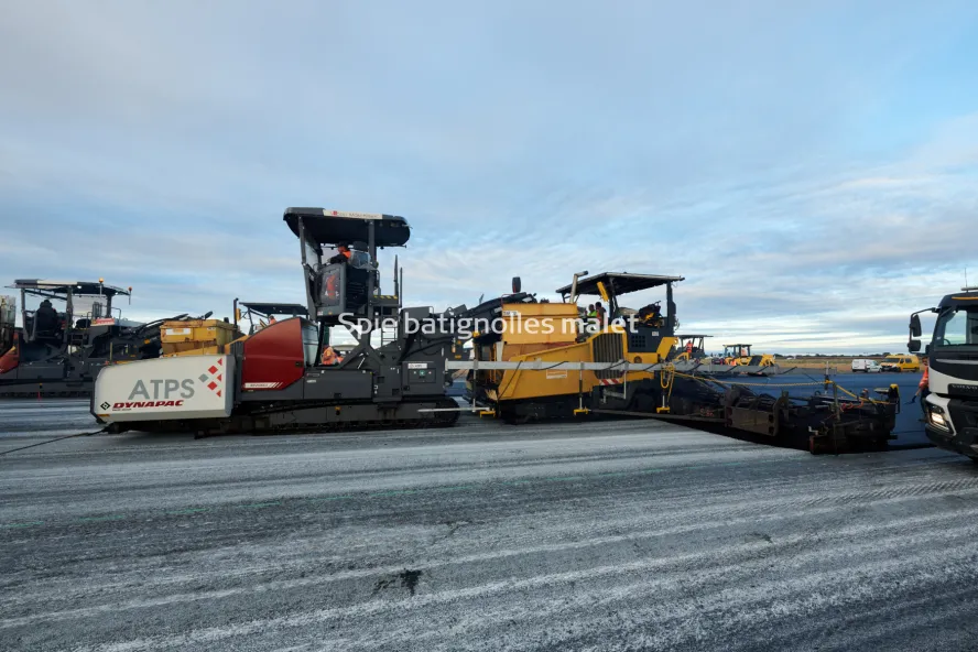 Photo SPIE BATIGNOLLES / MALET - Piste et tarmac