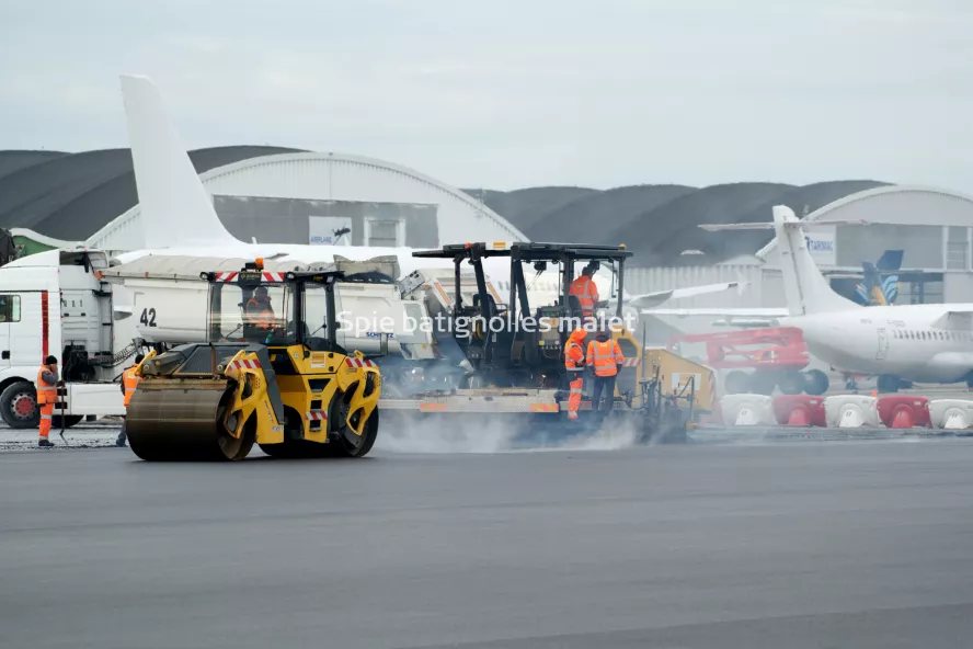 Photo SPIE BATIGNOLLES / MALET - Piste et tarmac