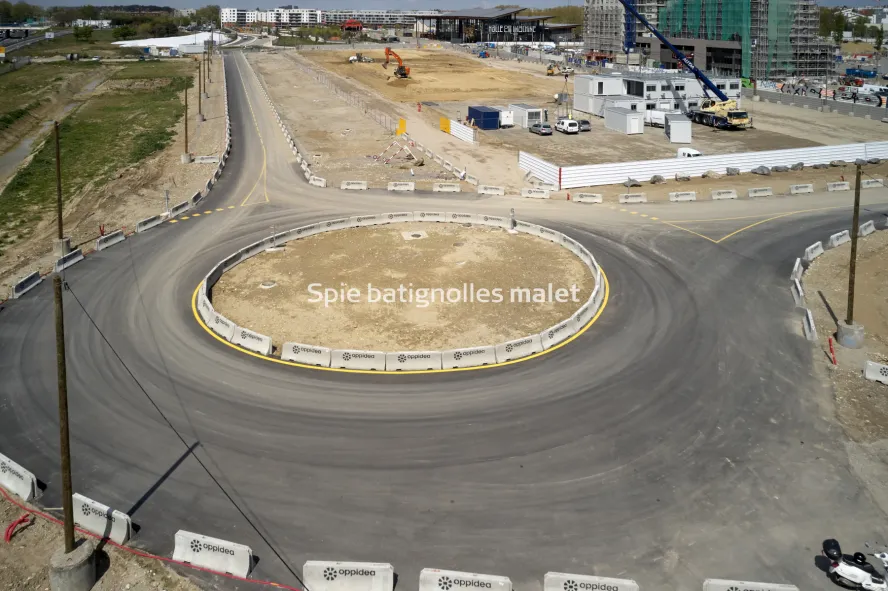 Photo SPIE BATIGNOLLES / MALET - Rond point