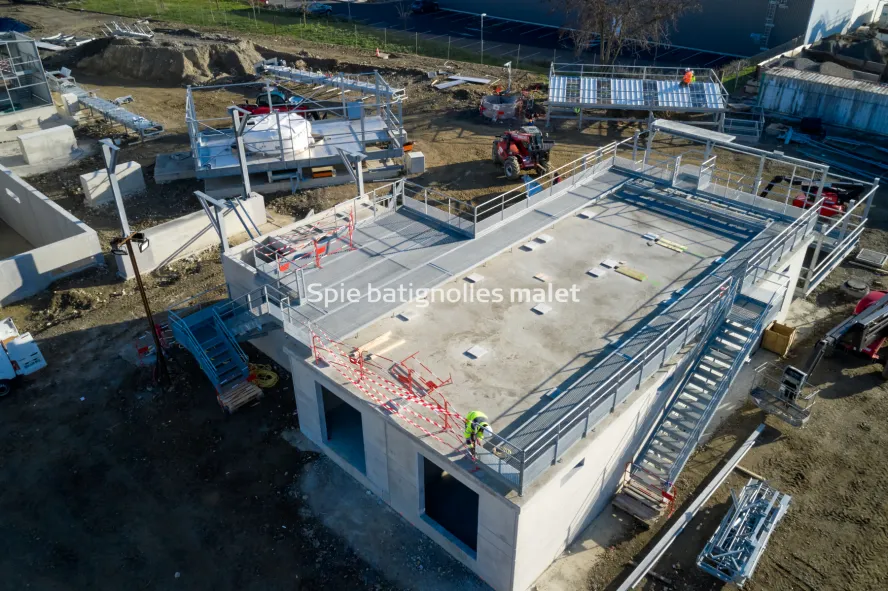 Photo SPIE BATIGNOLLES / MALET - LAFARGE