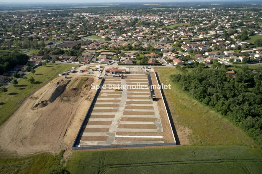 Photo SPIE BATIGNOLLES / MALET - Cimetiere Fonsorbes