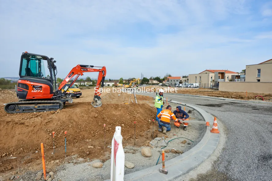 Photo SPIE BATIGNOLLES / MALET - VRD Enrobes