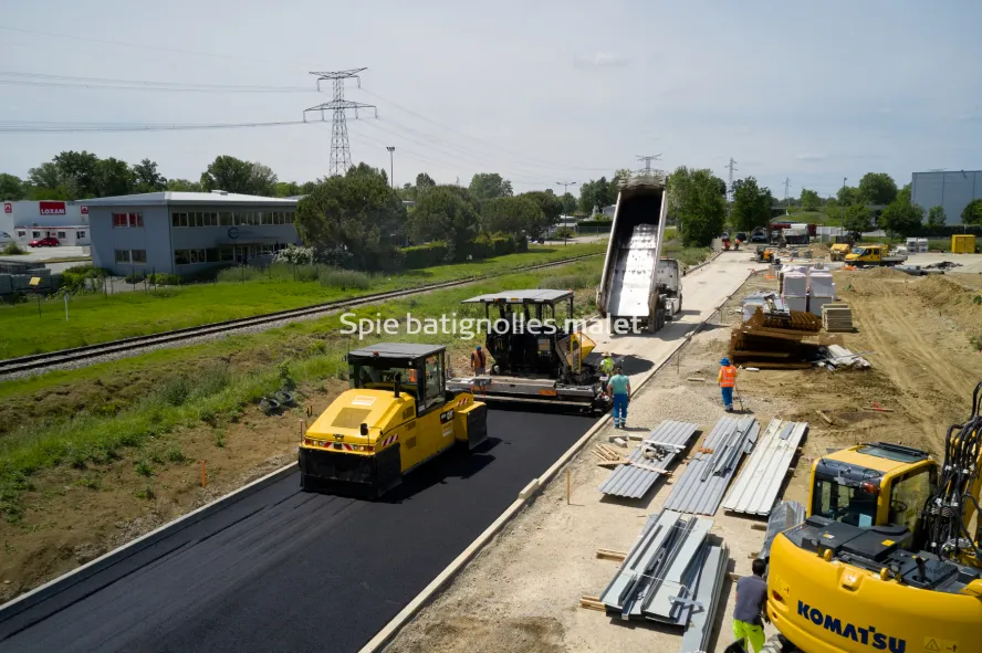 Photo SPIE BATIGNOLLES / MALET - Castelnau d'estrefonds