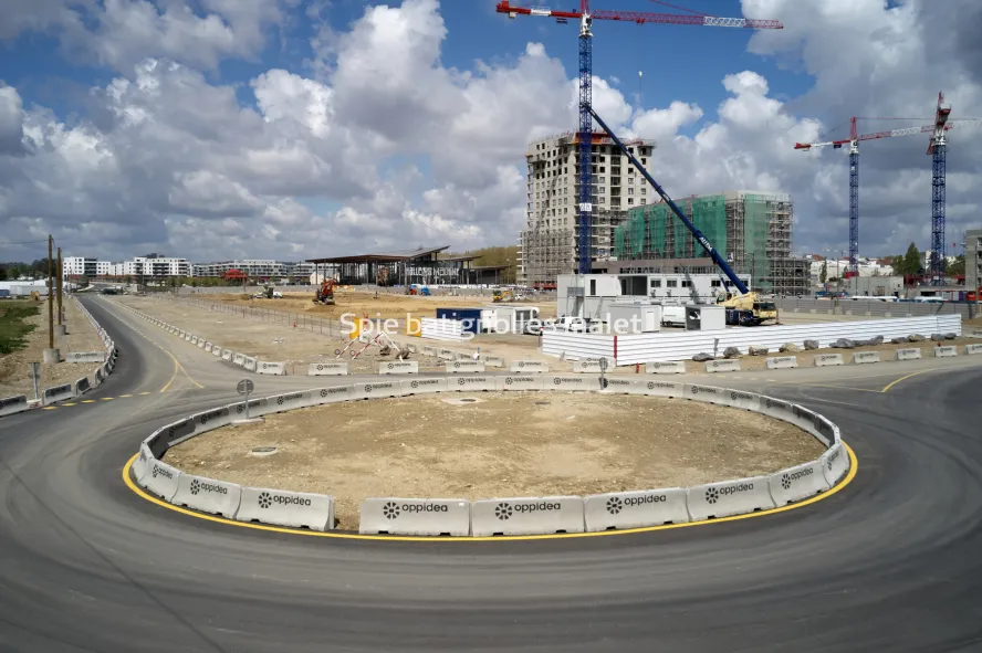 Photo SPIE BATIGNOLLES / MALET - Rond point