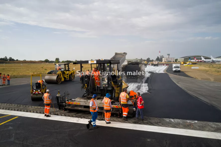 Photo SPIE BATIGNOLLES / MALET - Piste et tarmac