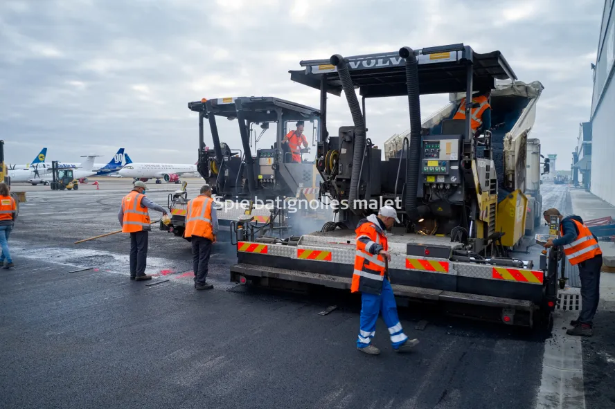 Photo SPIE BATIGNOLLES / MALET - Piste et tarmac