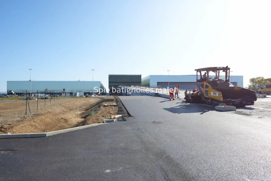 Photo SPIE BATIGNOLLES / MALET - Travaux sur le MEET