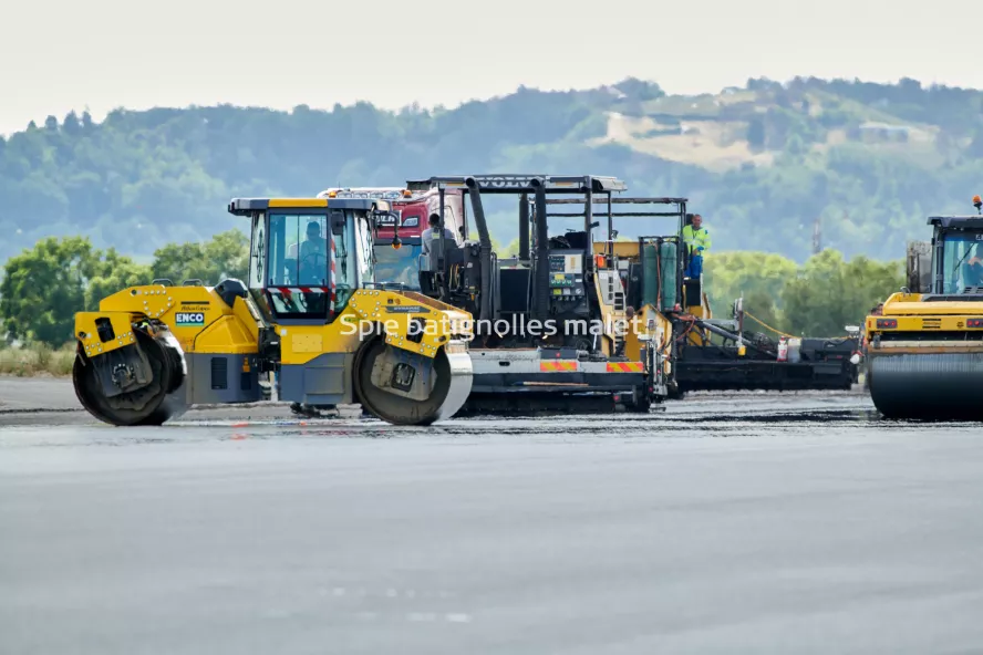 Photo SPIE BATIGNOLLES / MALET - Piste et tarmac