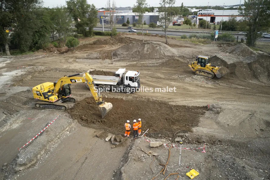 Photo SPIE BATIGNOLLES / MALET - LAFARGE