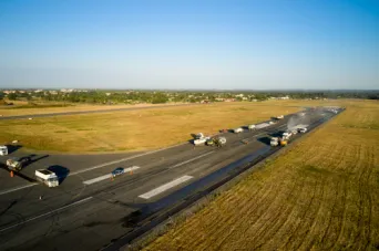 Photo SPIE BATIGNOLLES / MALET - Piste et tarmac