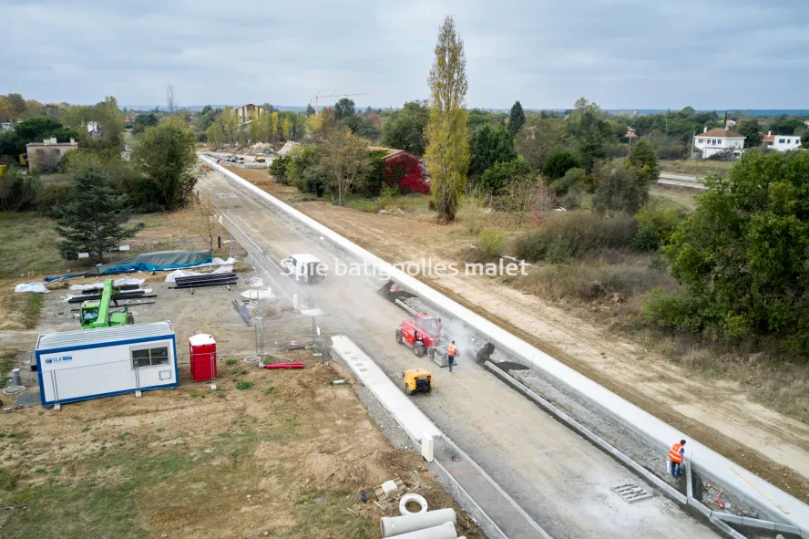 Photo SPIE BATIGNOLLES / MALET - ZAC DE L'ESCALETTE
