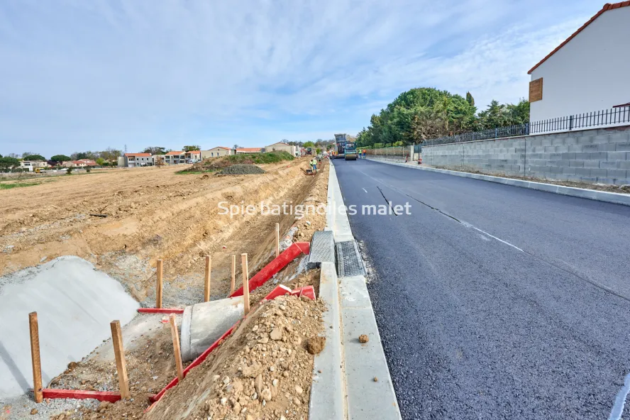 Photo SPIE BATIGNOLLES / MALET - VRD Enrobes