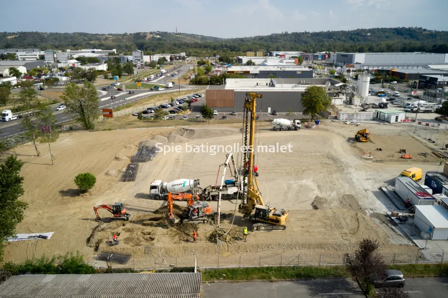 Photo SPIE BATIGNOLLES / MALET - LAFARGE