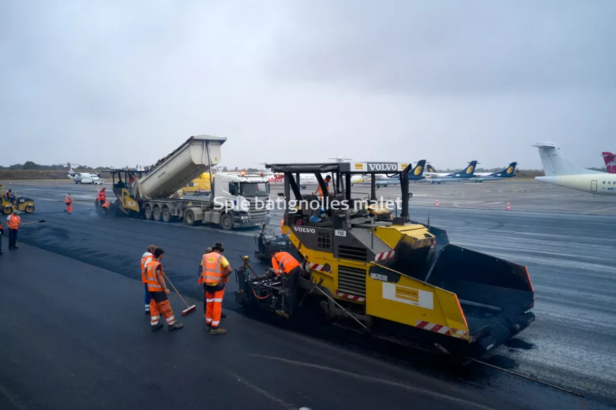 Photo SPIE BATIGNOLLES / MALET - Piste et tarmac