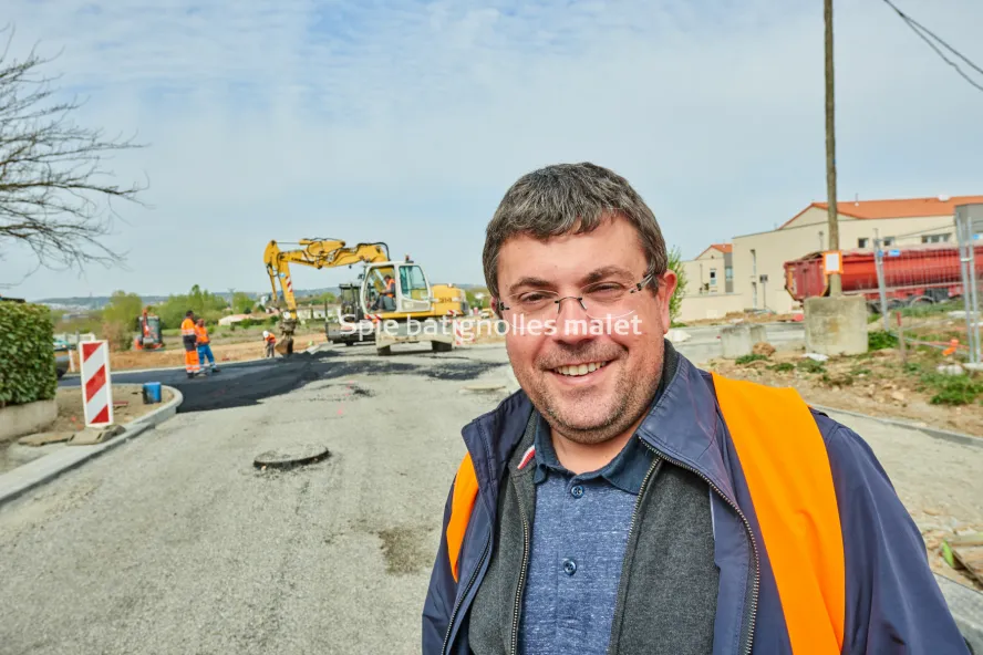 Photo SPIE BATIGNOLLES / MALET - VRD Enrobes