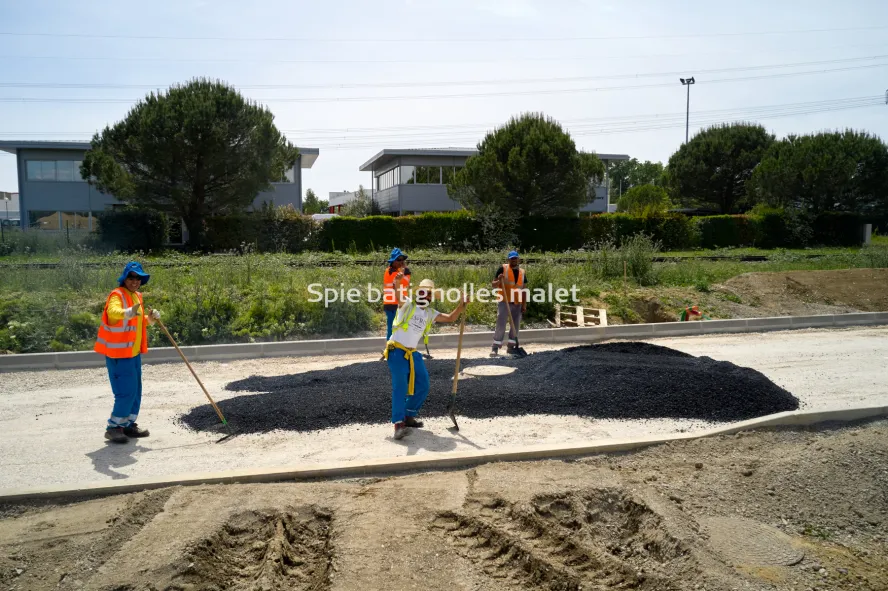 Photo SPIE BATIGNOLLES / MALET - Castelnau d'estrefonds