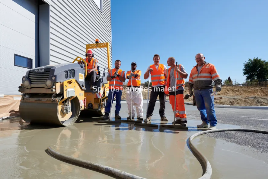 Photo SPIE BATIGNOLLES / MALET - Chantier OOGARDEN